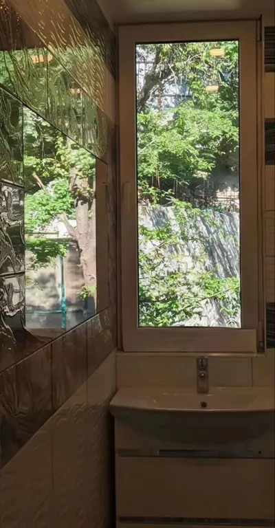 Апартаменты с видом на море, расписными стена и отдельной спальней