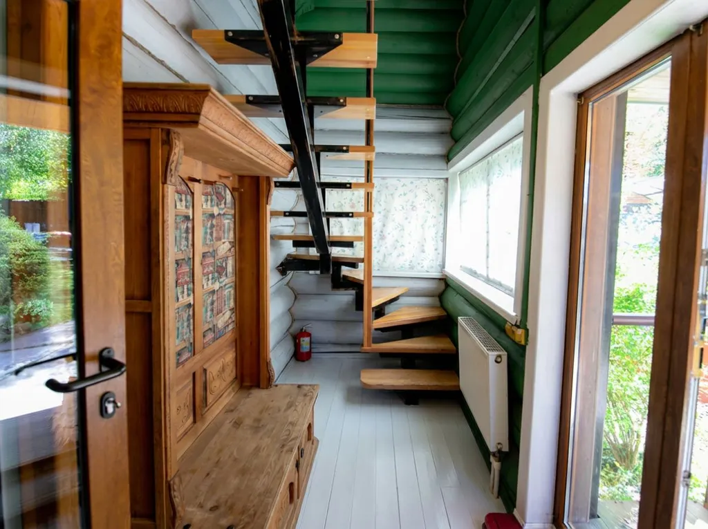 Шале дровяная баня и чан в подарок