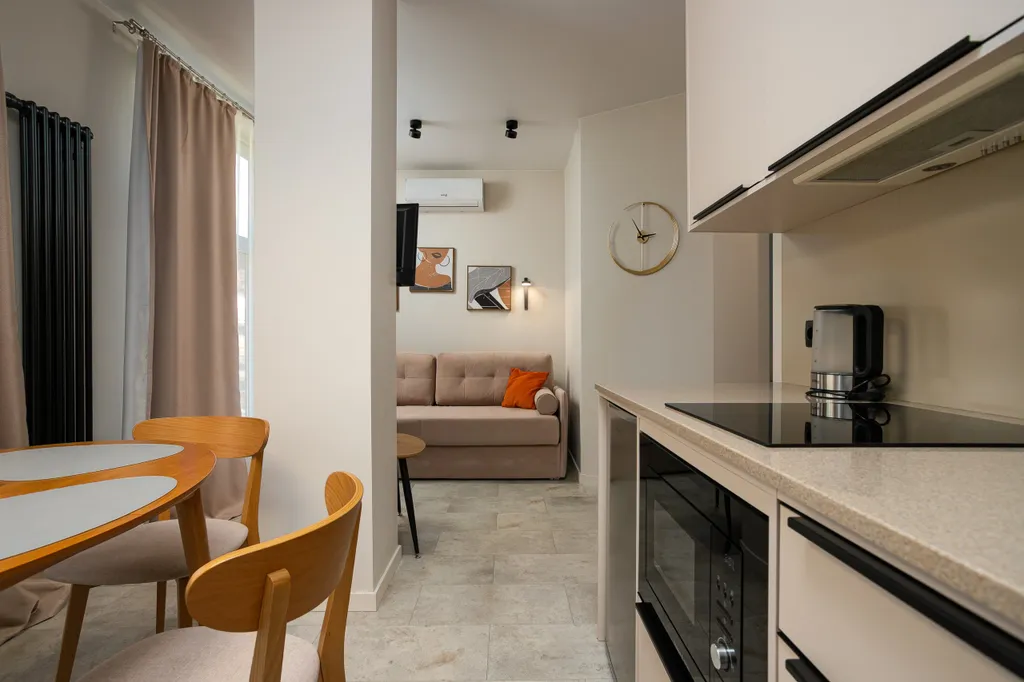 1-комнатная квартира с видом на горы