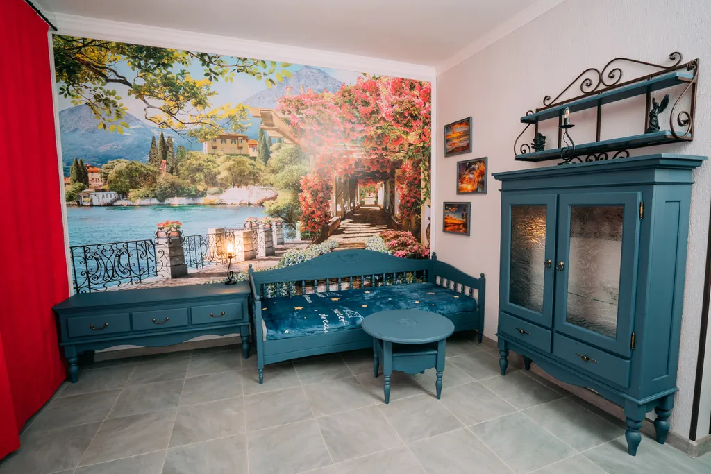 Вилла в горах с великолепным видом на долину и море