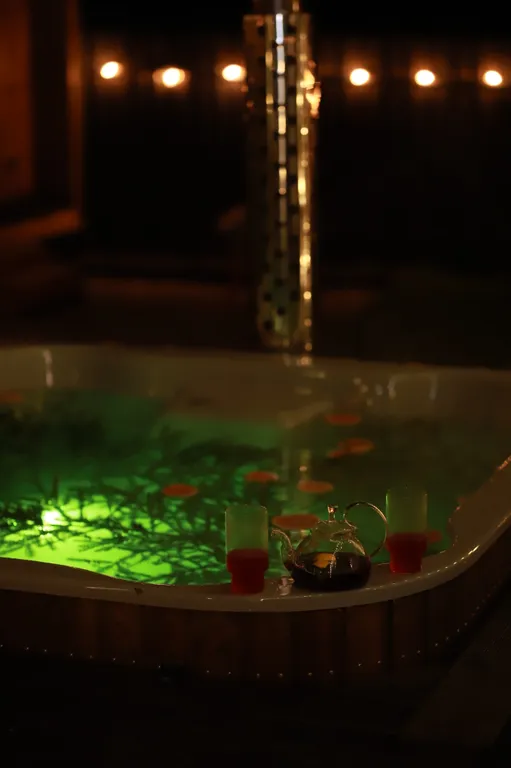 Дом с баней и чаном