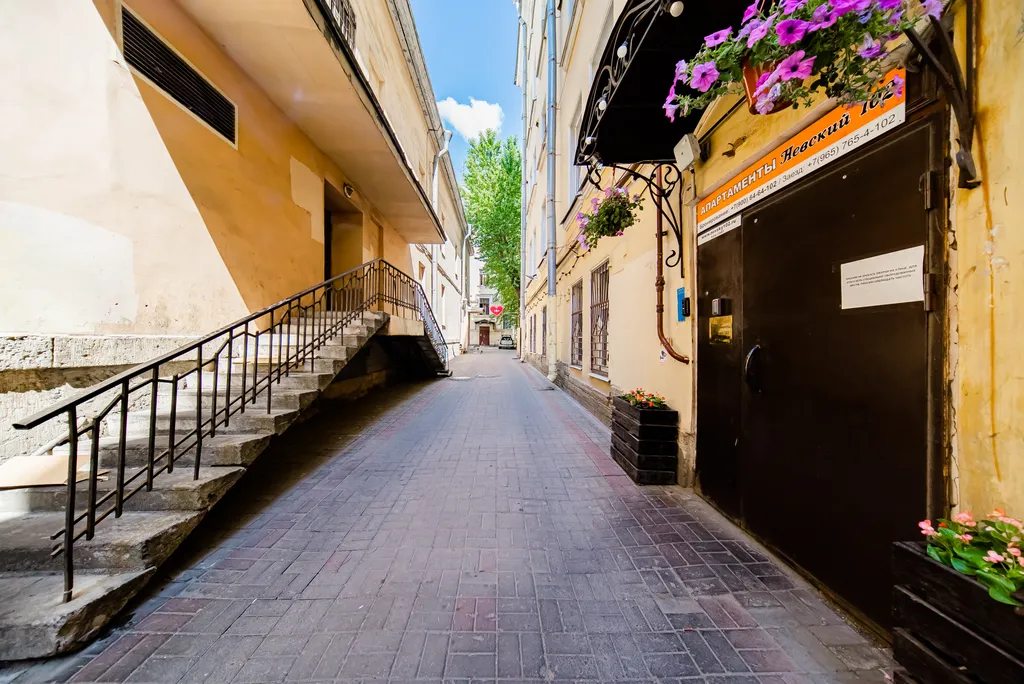 Квартира Квартира Уютный номер-студио в гостинице в самом центре Санкт Петербурга — Санкт-Петербург