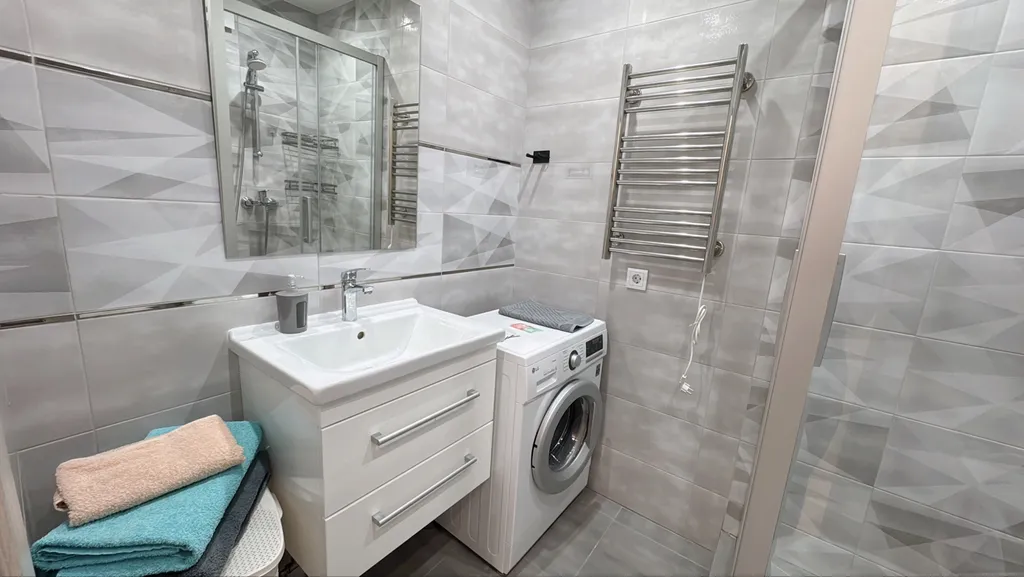 Квартира Квартира Уютая с видом на море, с балконом, бассейном на территории ЖК — Адлер