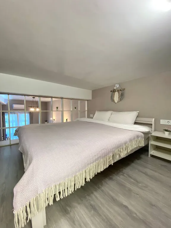 Уникальные апартаменты с выходом на кровлю ТЦ Галерея