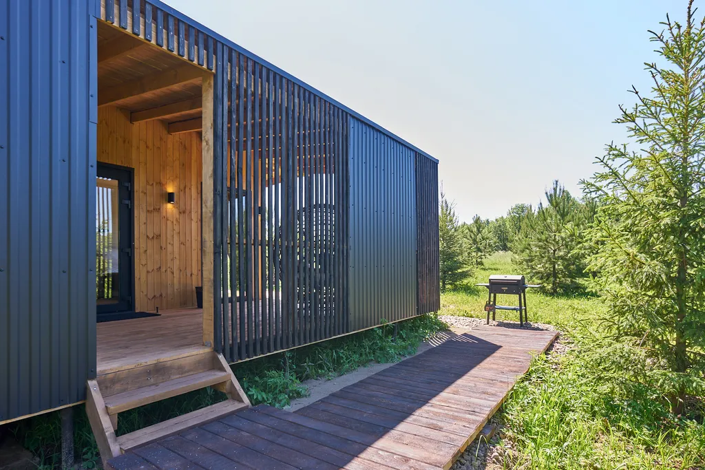 Дом с камином