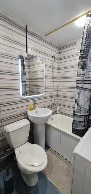 Уютная однокомнатная квартира в трех минутах от вокзала