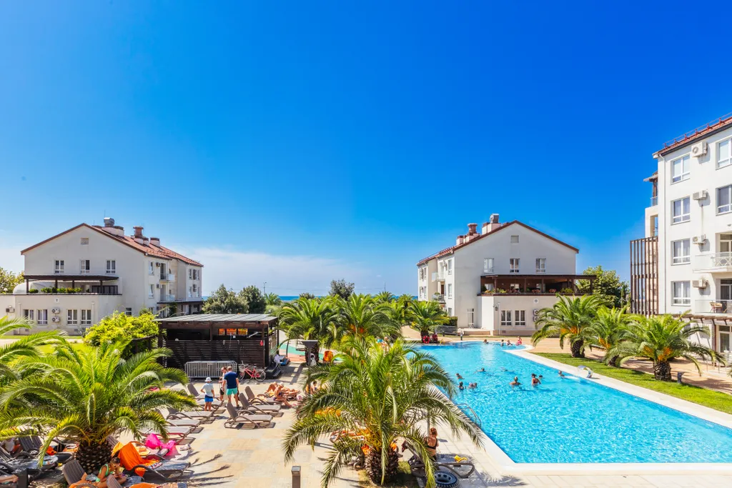 Квартира Апартамент с балконом с видом на море — аренда посуточно в Сириус