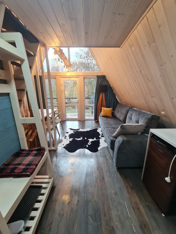 Коттедж Дом в живописном лесу (а-фрейм) — Архыз