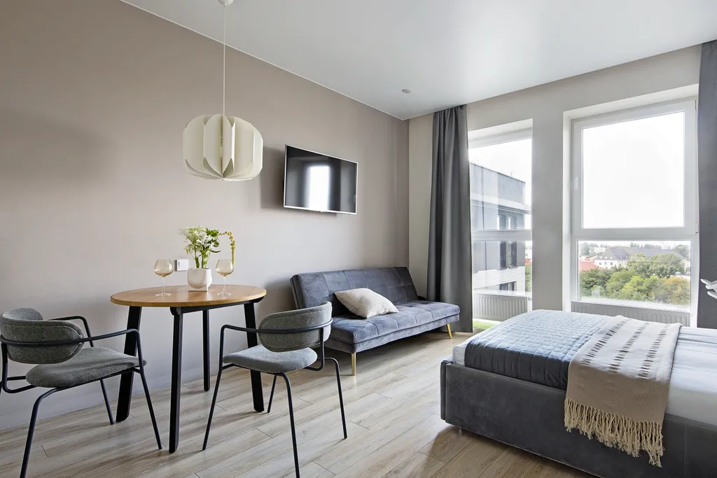 Квартира Квартира Комфортная студия Белая в центре — Калининград