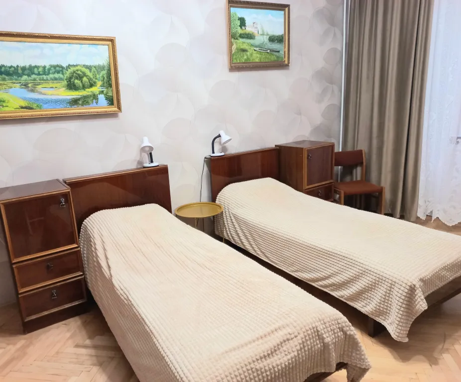 Атмосферная просторная квартира в центре города с шикарными видами