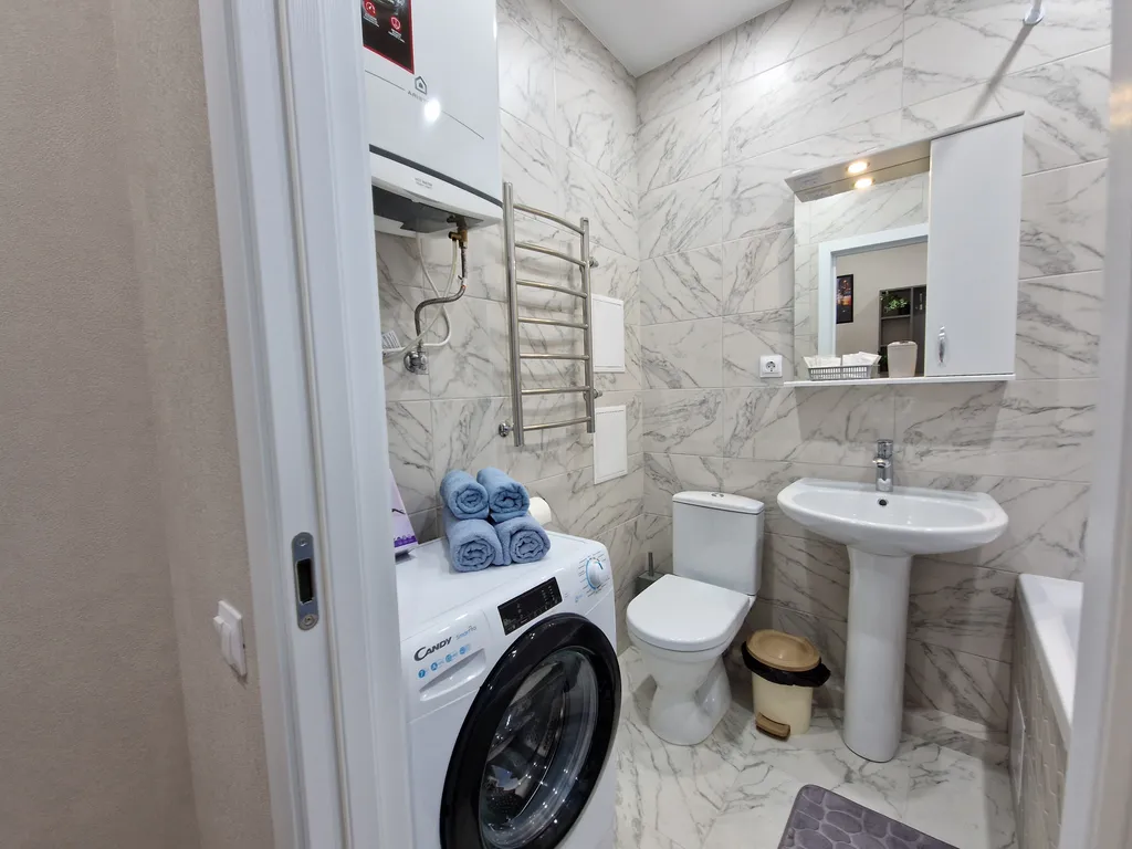 Квартира Квартира Уютная студия в новом ЖК Горизонт — Анапа