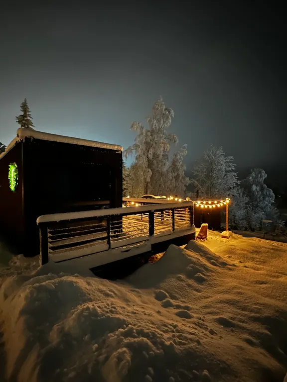 Коттедж Панорамный домик на склоне у Игоры — Орехово