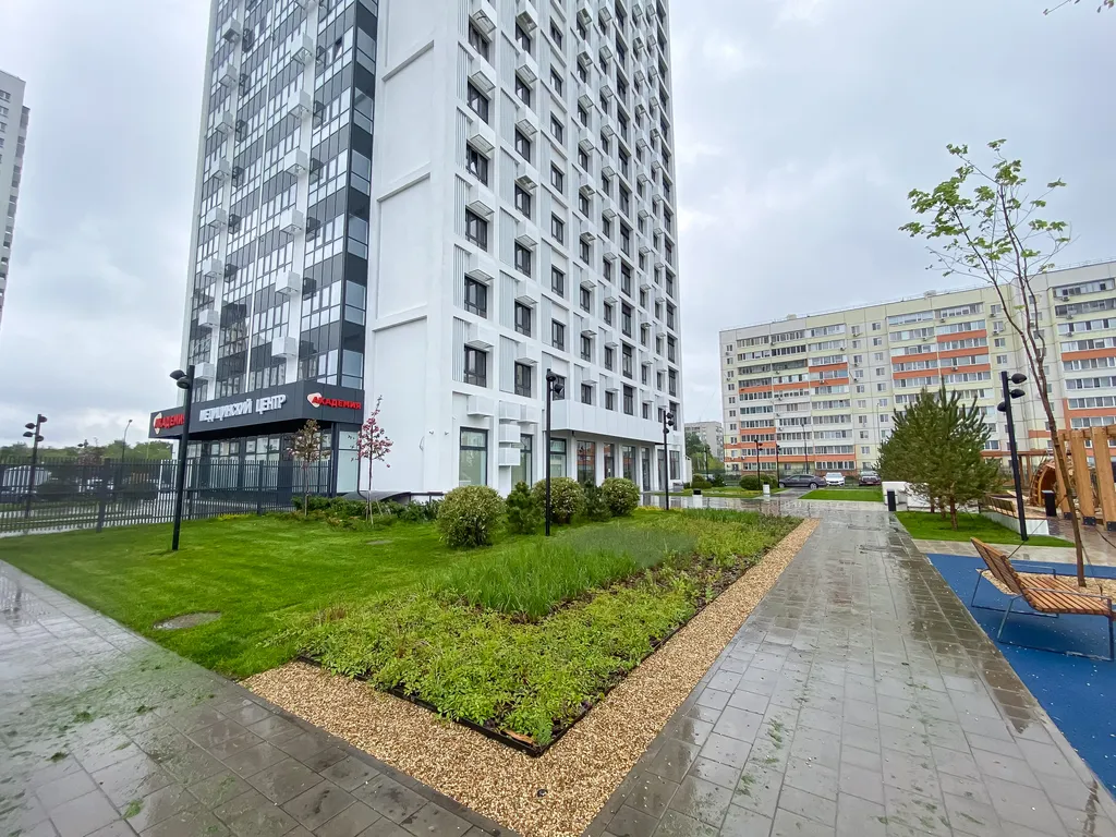 Студия в ЖК Аквамарин на берегу реки