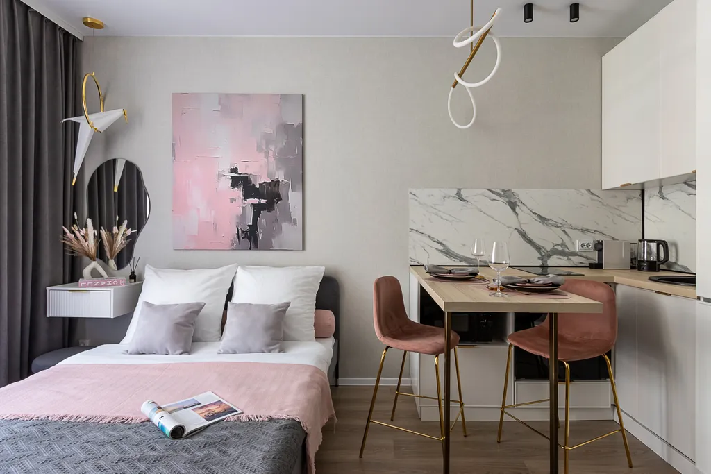 Квартира Квартира Уютная студия в уединённом и тихом районе в Шушарах — Шушары