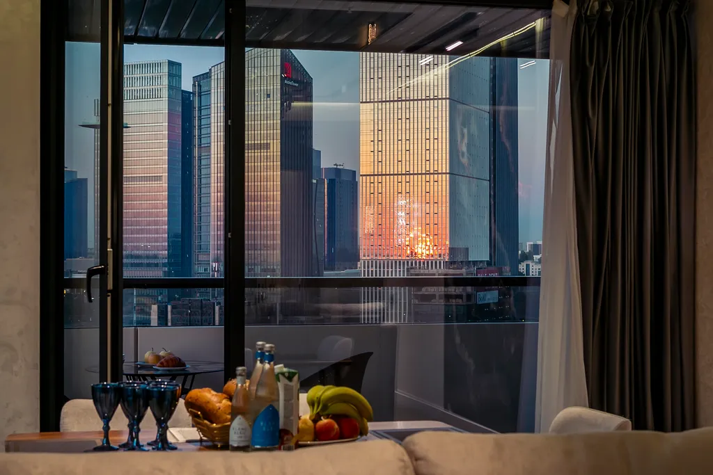 NRG U Tower с прекрасным видом на Tashkent city