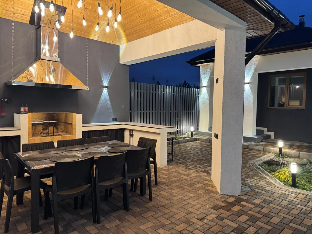 Загородная вилла в лесу