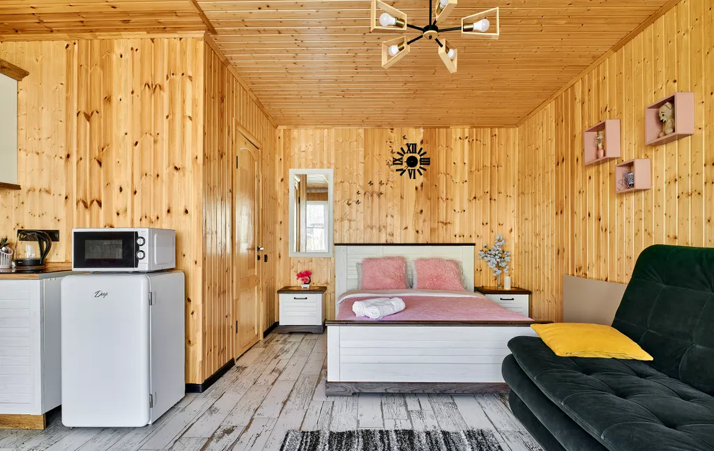 Уютный домик с видом на горы