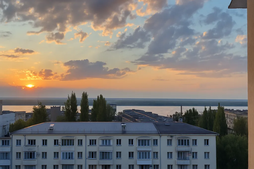 Квартира Эконом с видом на Волгу, рядом с набережной и пляжем — аренда посуточно в Самара