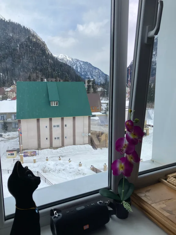 Апартаменты с ЛУЧШИМИ видами на горы и канатку