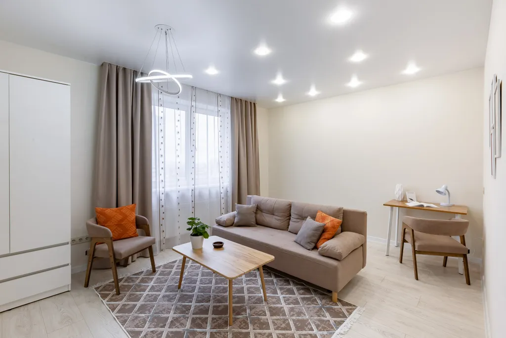 Квартира Квартира Уютная двушка с видом на горы — Самара