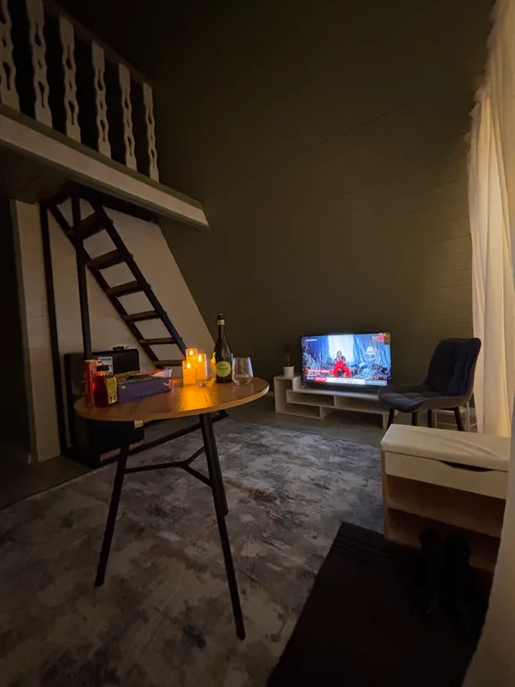 Уютный дом A-frame