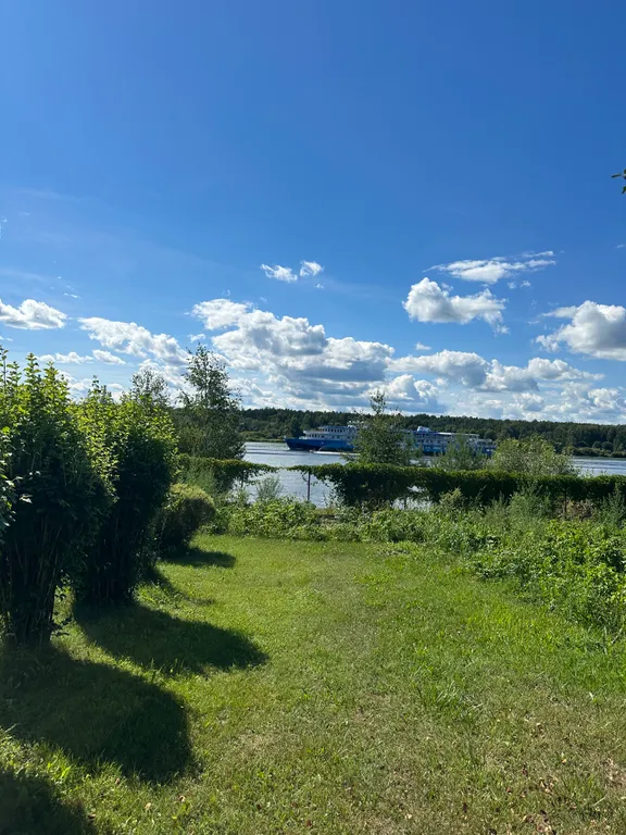 Уютный дом прямо на берегу реки