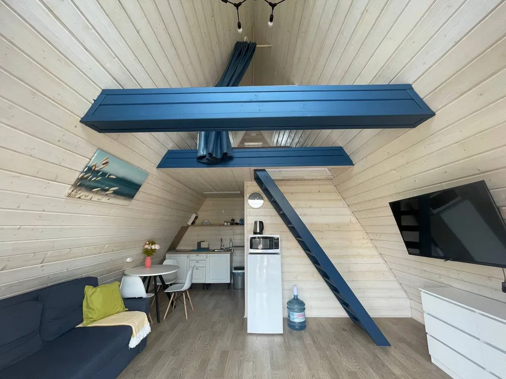 Дом с баней, банным чаном и индивидуальной мангальной зоной