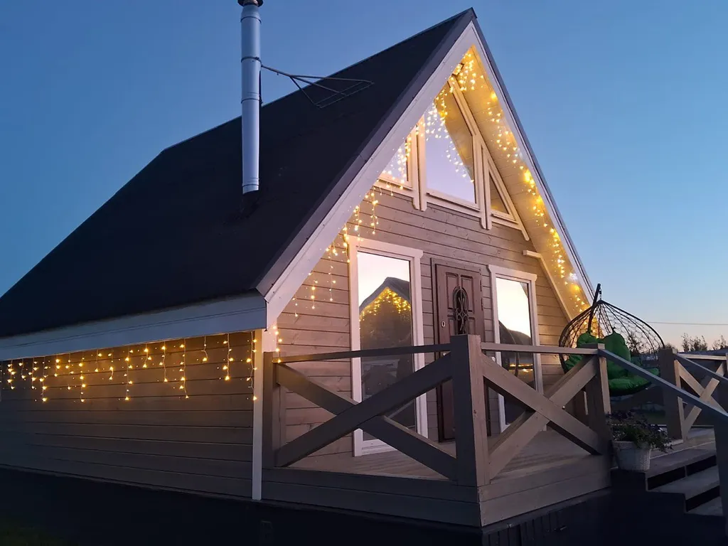 Гостевой дом с камином и террасой