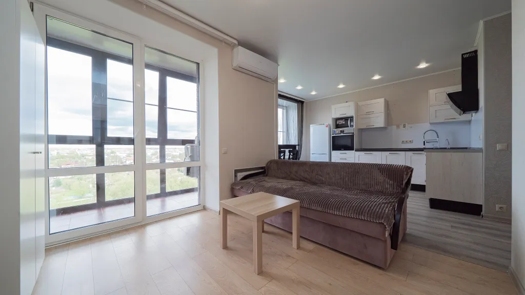 Квартира-студия, 40 м², 2 кровати