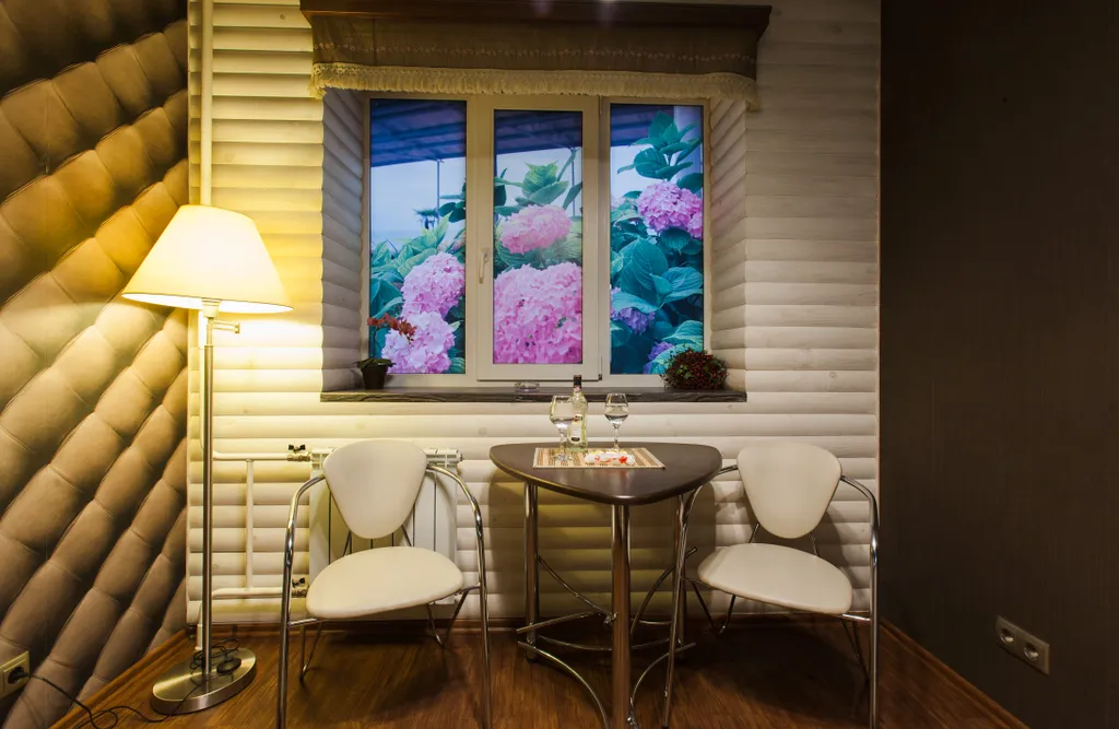 Квартира с большой круглой джакузи для двоих