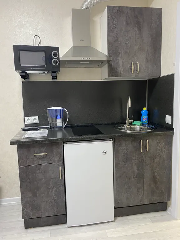 Студия с новым ремонтом