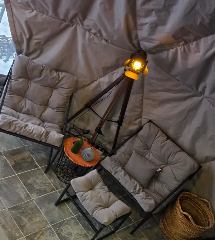 Новая сфера для глэмпинга Бёрд&Self vibe с дизайнерским интерьером