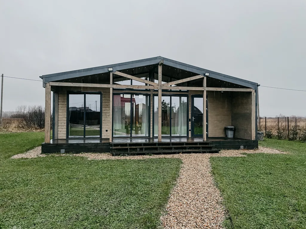 Коттедж Дом с русской баней и сибирским чаном — Можайск