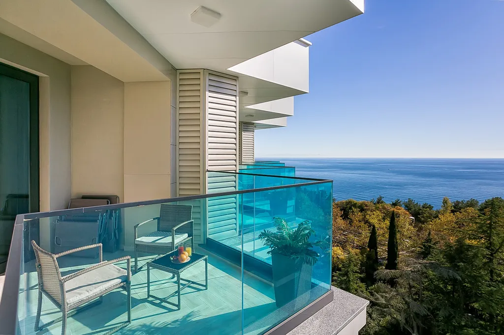 Квартира Симфония с двумя балконами и видом на море