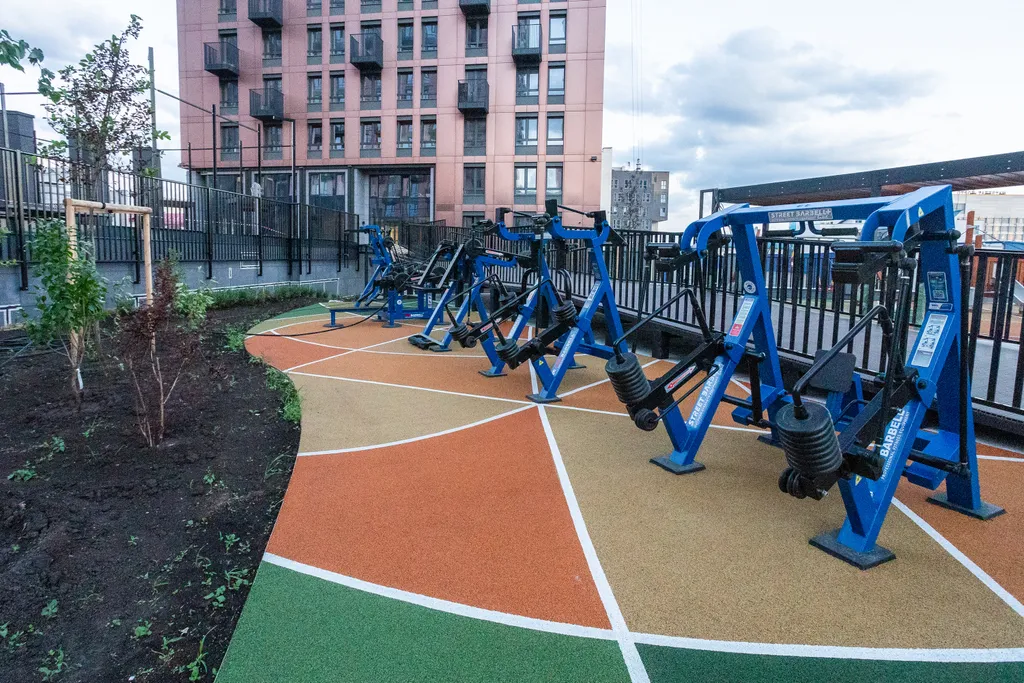 Просторная студия Мятный лён на 31 этаже в шаге от Тинькофф-холл