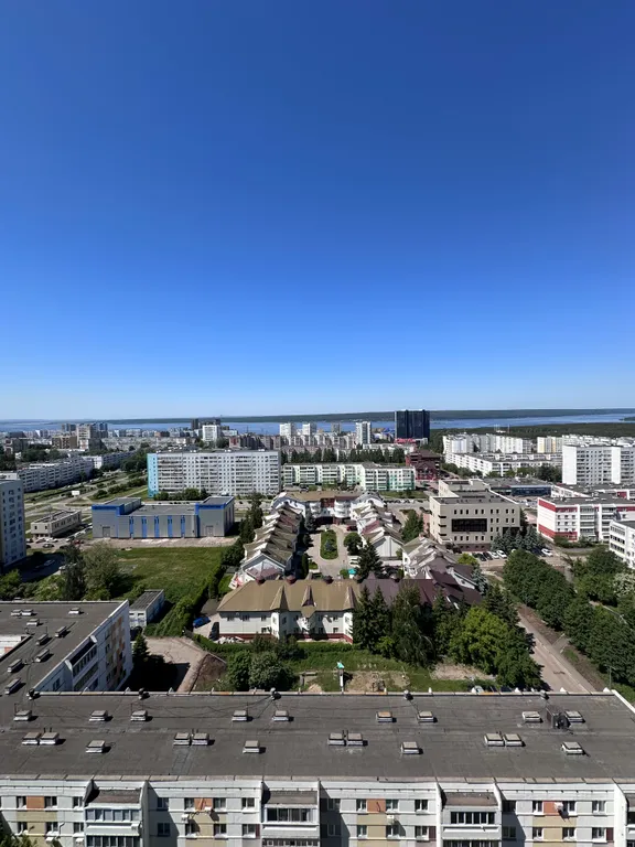 Квартира в центре города с видом на Каму