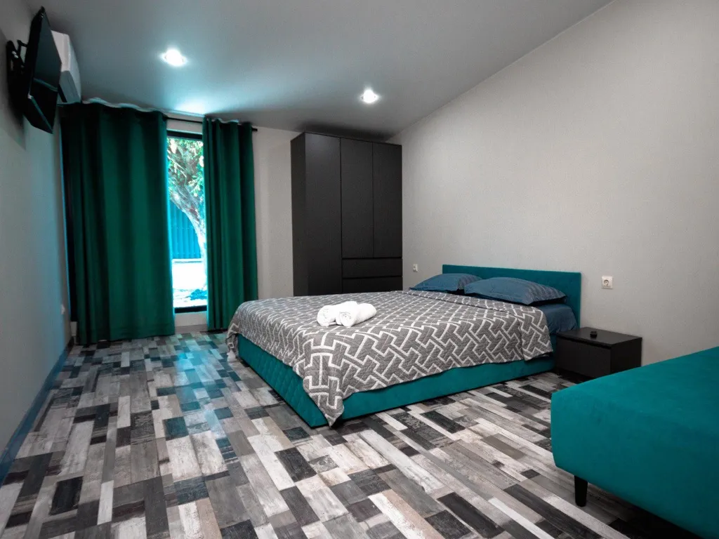 2-комнатный дом маус с чаном и баней на дровах в горах Адыгеи