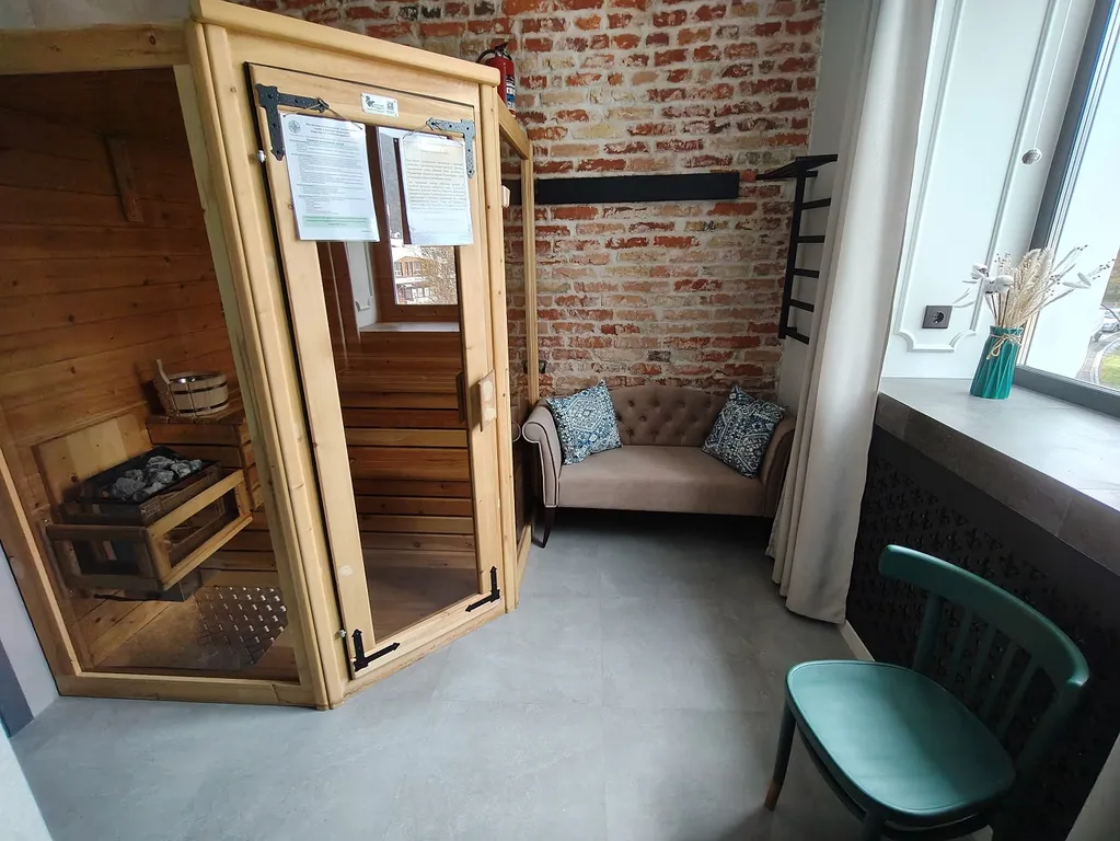 Квартира с сауной с профессиональным сушильным шкафом