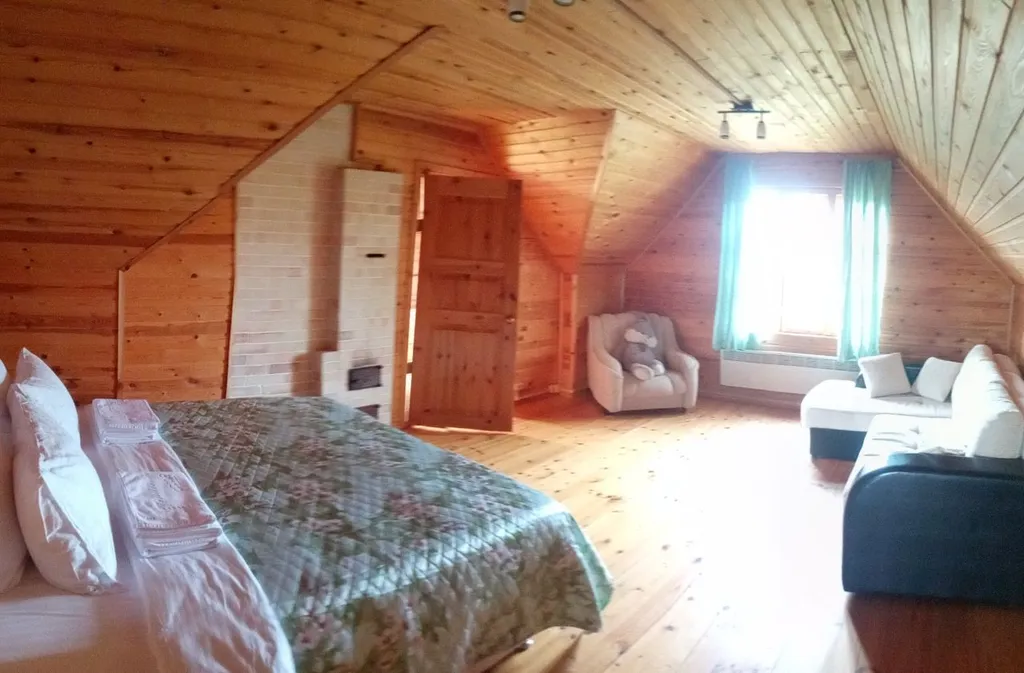 Коттедж Загородный дом на берегу озера — Машезеро