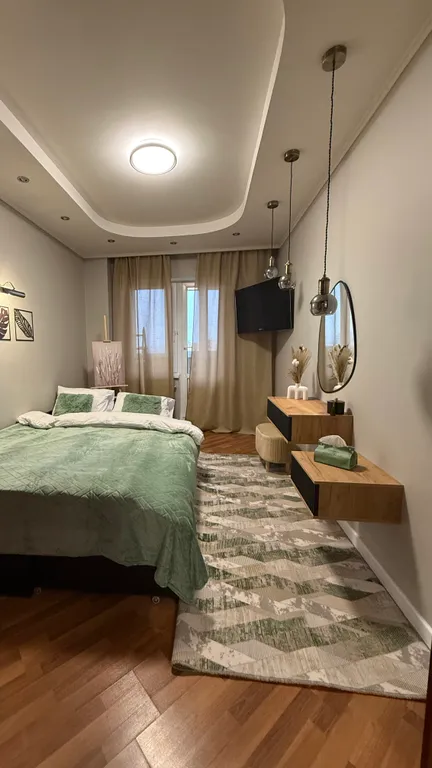 Уютная квартира на 10 этаже с красивым видом на город