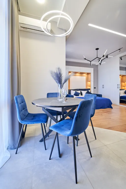 Квартира Квартира Студия с дизайнерским ремонтом и шикарным видом с балкона — Адлер