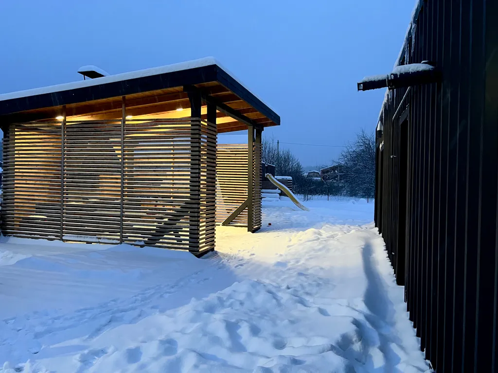 Дом у горнолыжного курорта