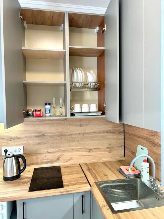 Видовая квартира в новом доме в центре