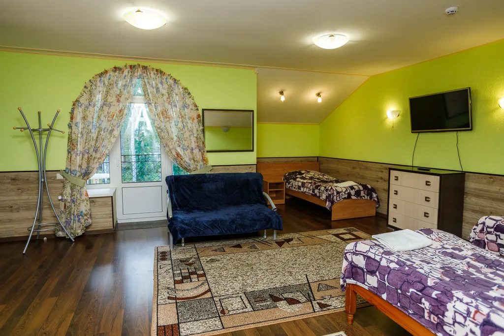 Апартаменты с балконом и мангальной зоной