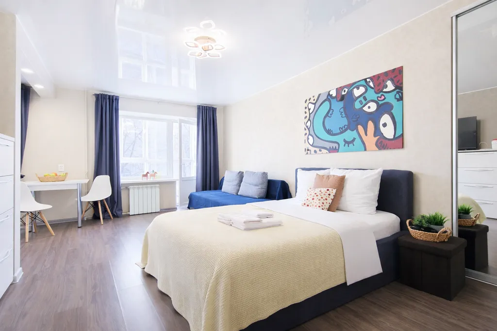 Квартира Квартира City Premium Studio с балконом — центр города | GoldenRing-Apartments — Ярославль