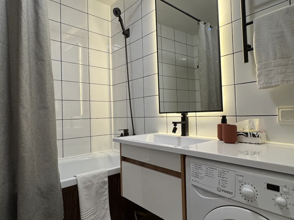 Квартира с элегантным дизайном на Курчатова