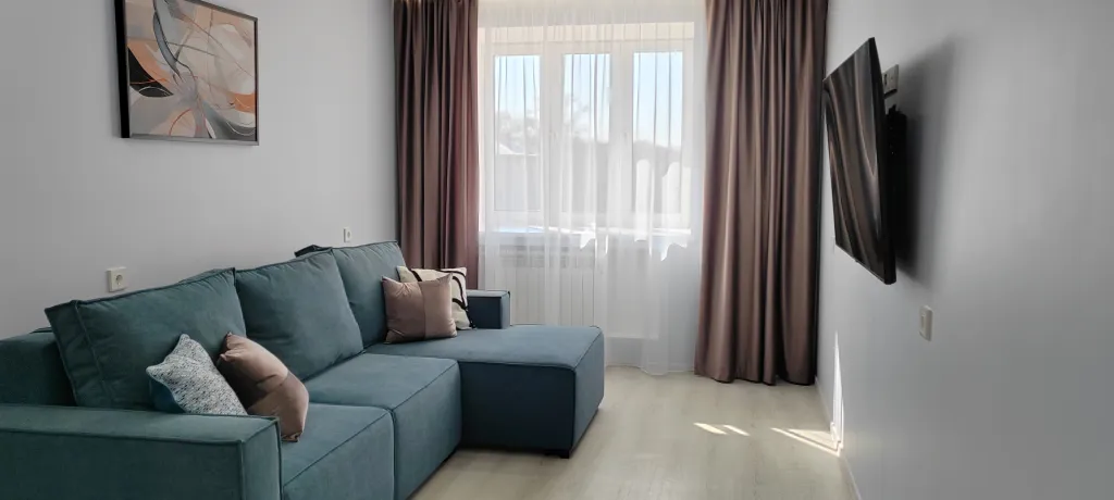 Шикарныe апартаменты с двумя комнатами в центре города