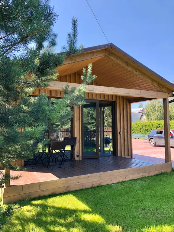 Коттедж у реки в центре Звенигорода