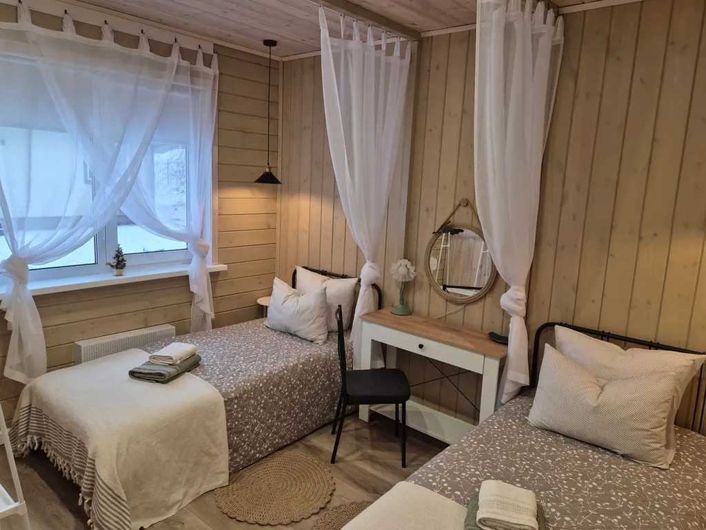 Коттедж Уютнейший дом с роскошным видом на озеро — Ларионово