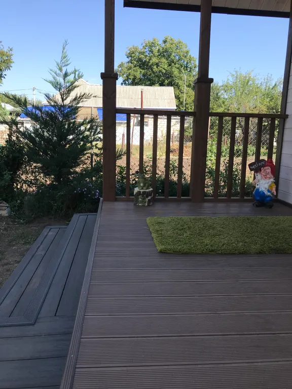 Экодом "Бирюза" с камином